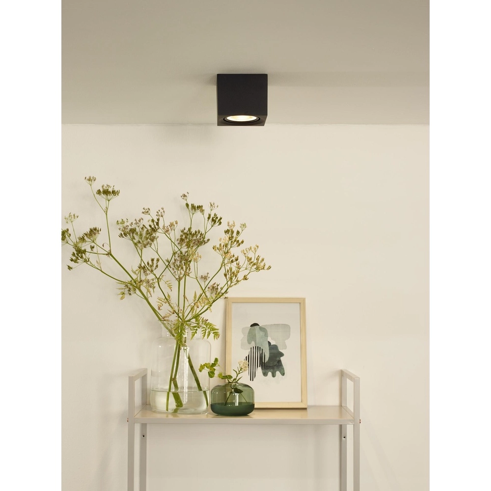 Projecteur de plafond Fedler GU10 ES111 noir Lucide 5411212092151