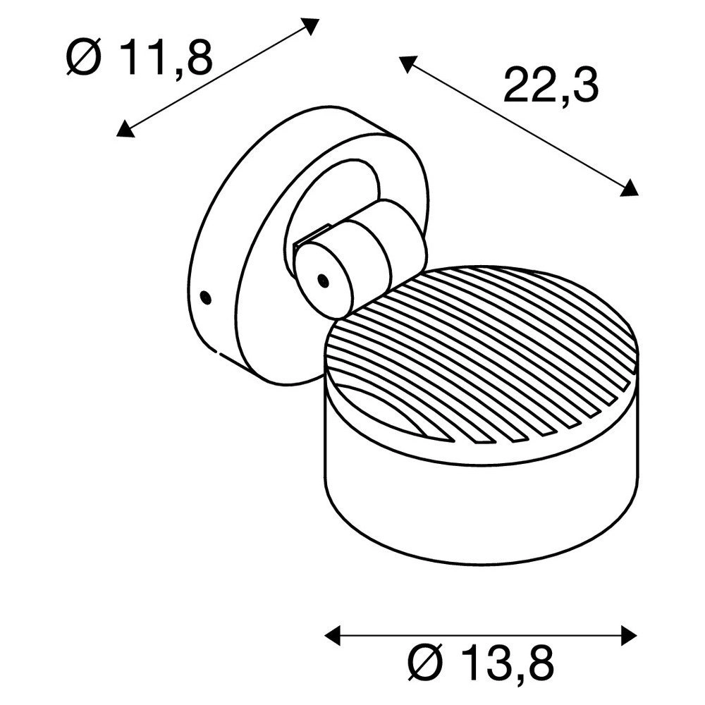 Spot LED Eskina Spot SLV 4024163230971