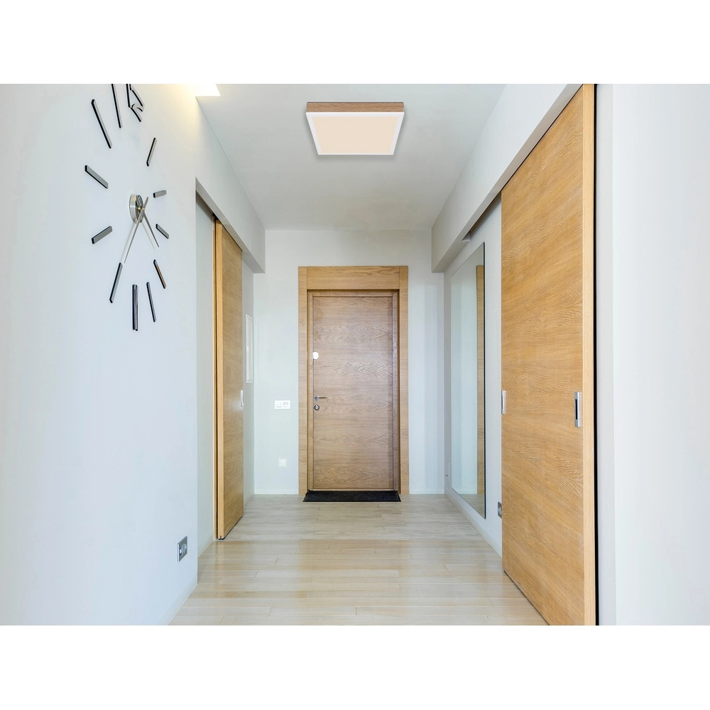 Lampe de plafond à design Doro Bois de 30 x 30 cm Globo 9007371457151