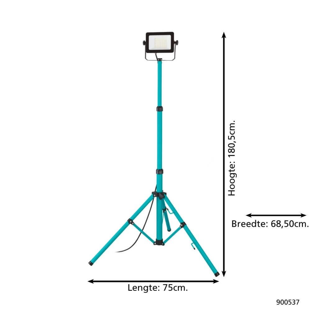 Lampe de chantier LED sur trépied Avelar 30W Eglo 9008606258468