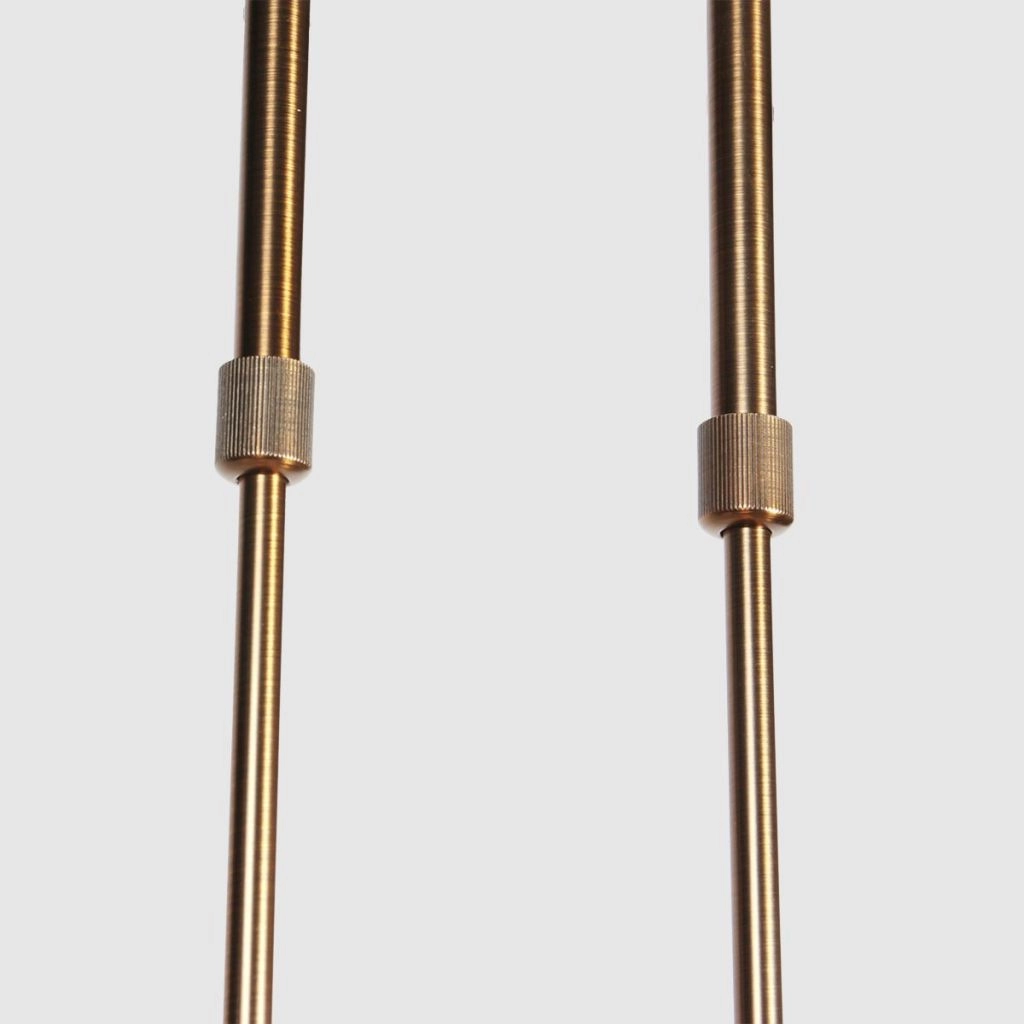 Lampe pendante classique Anthea Bronze 2 lumières Steinhauer 8712746180206