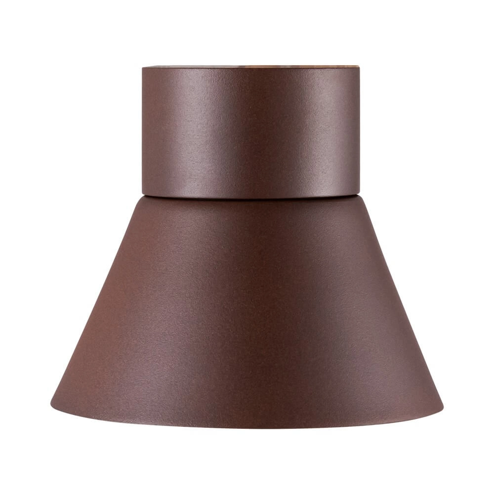 Lampe d'extérieur marron rouille Kyklop Cone noir Nordlux 5704924015533