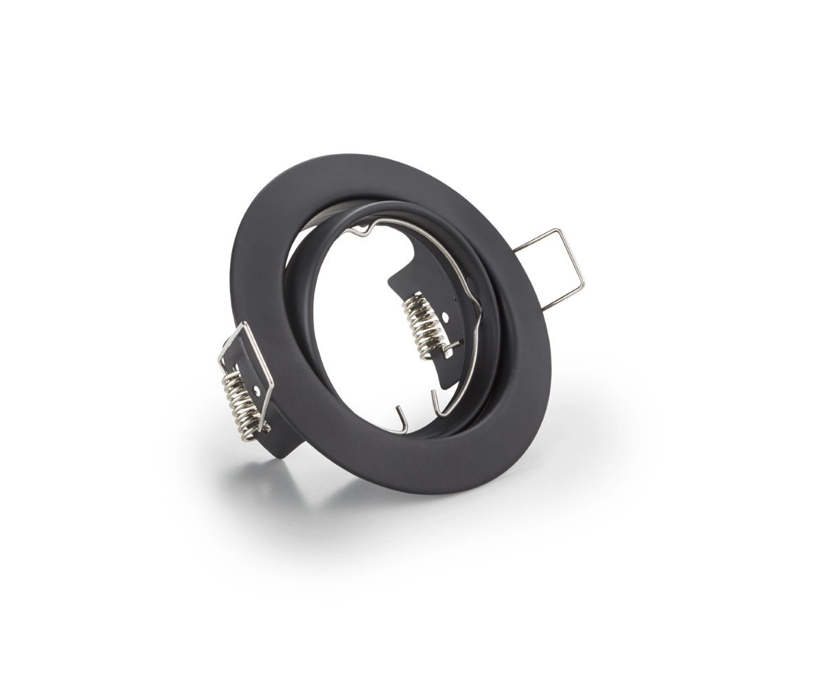 Spot encastrable Jura GU10 8,3 cm noir Trio 4017807378078