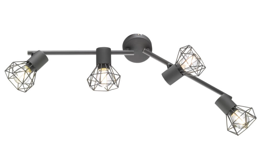 Spot de plafond tendance Ran 4 lumières