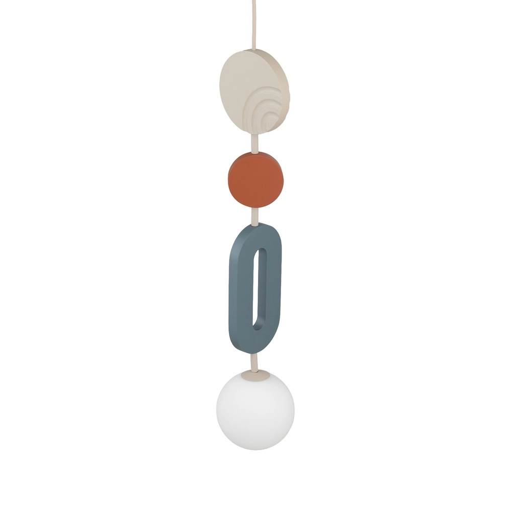 Lampe pendante unique Drops Color Umbra Blue Lyora 5903139111959