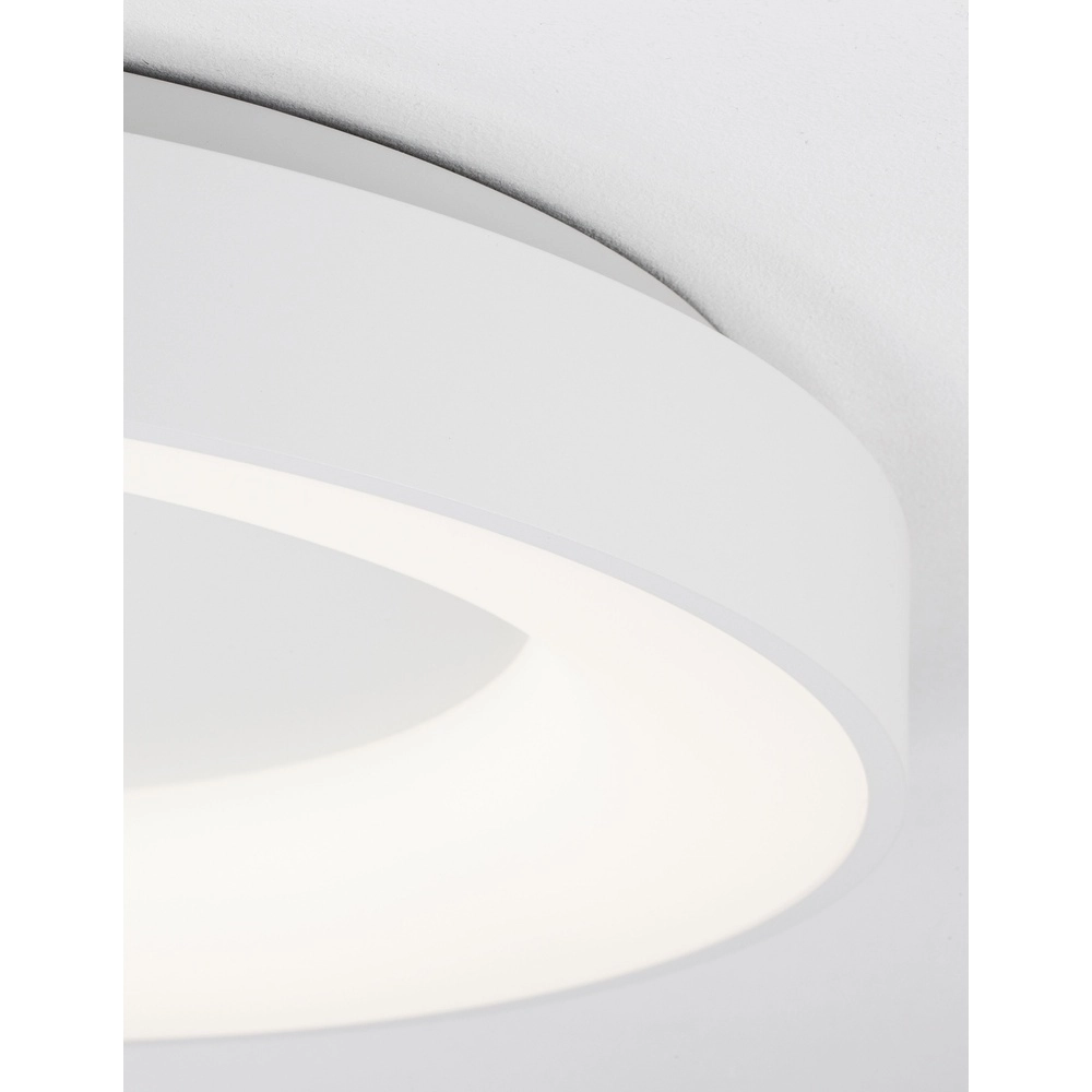 Plafonnier Rando Thin blanc Ø 60cm Lyora 5212017420091