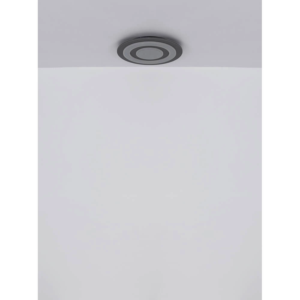 Plafonnier Jayden Ø 48cm noir Globo 9007371475285