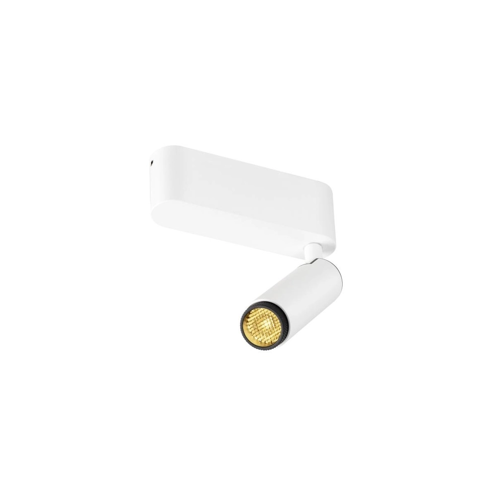 Spot monté en surface Grip! S blanc avec noir 3000K