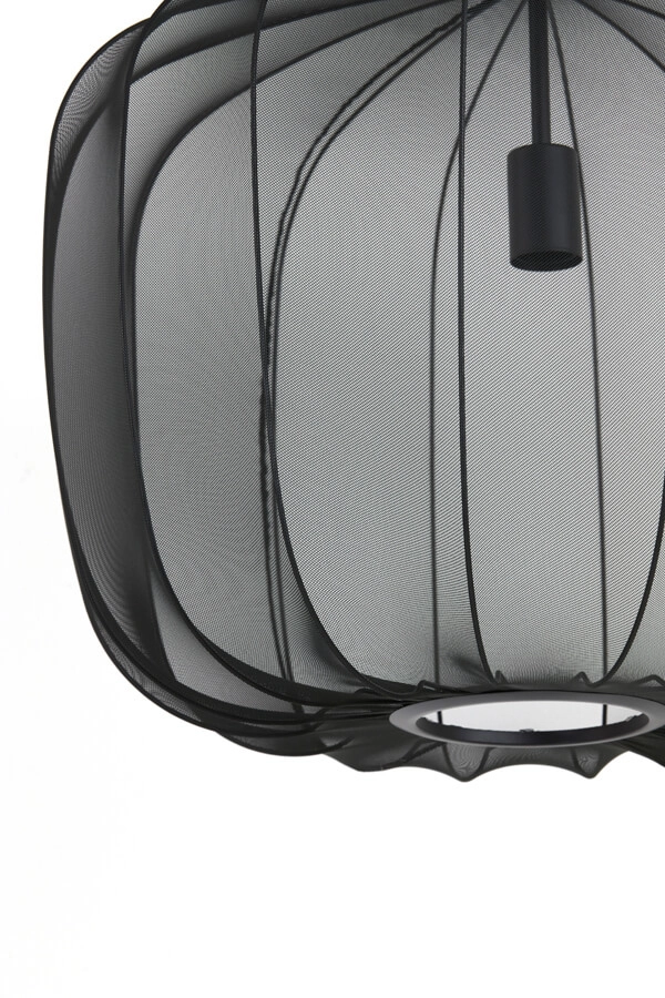 Suspension Bohème Plumeria noir Ø 60cm Light & Living 8717807651428