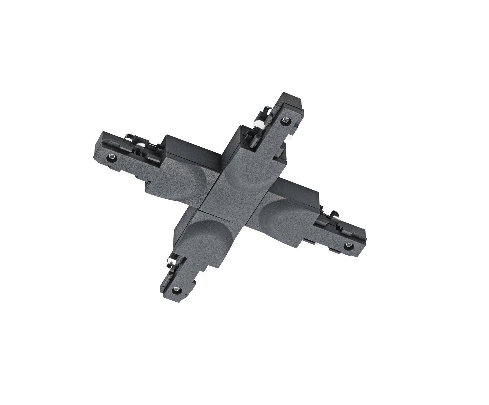 Connecteur croisé noir 2 phases Duoline