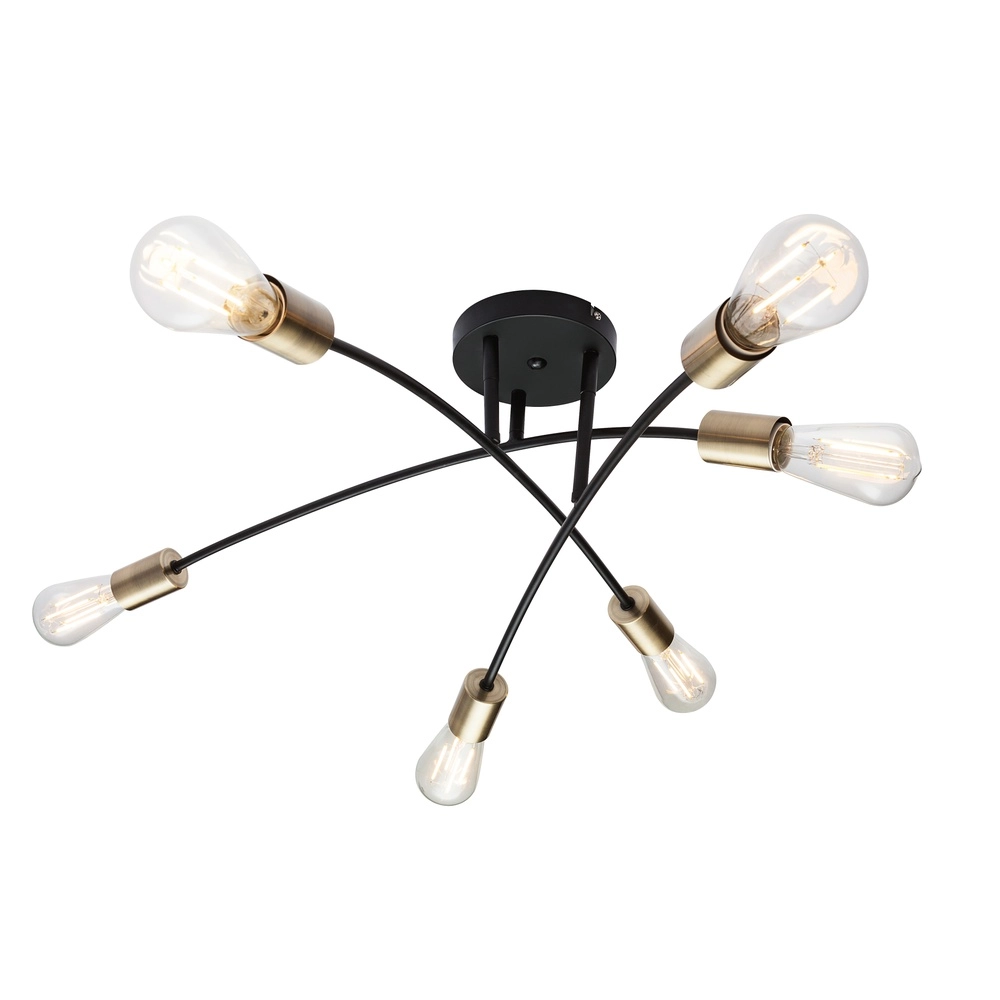 Lampe de plafond Sarini Noir Globo 9007371377688