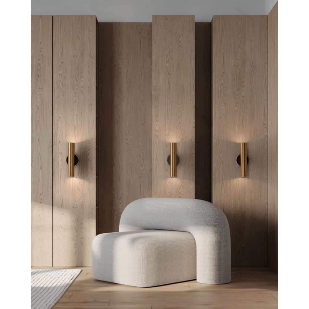 Projecteur mural Run cuivre ancien - 2x GU10 Masterlight 8718121374253