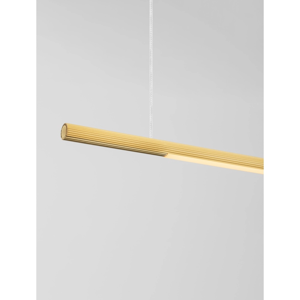 Suspension élégante Brillia Or 120cm Lyora 5212017473783