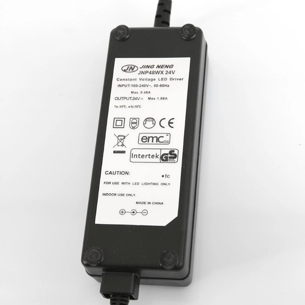 Lampe de lecture LED 2 lumières Turound 40w - 2200-4000K - 187cm verre clair en acier inoxydable Steinhauer 8712746134797