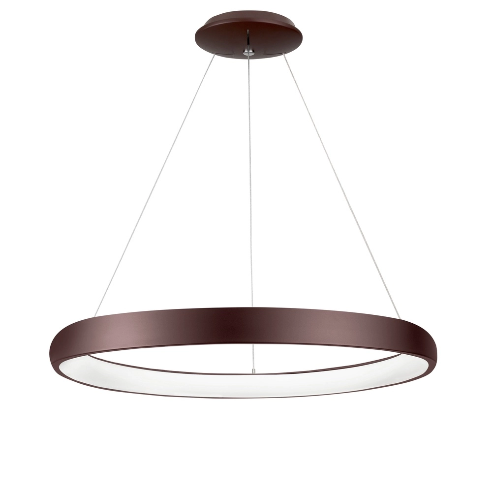 Suspension design Albi marron café Ø 81cm Lyora 5212017414892