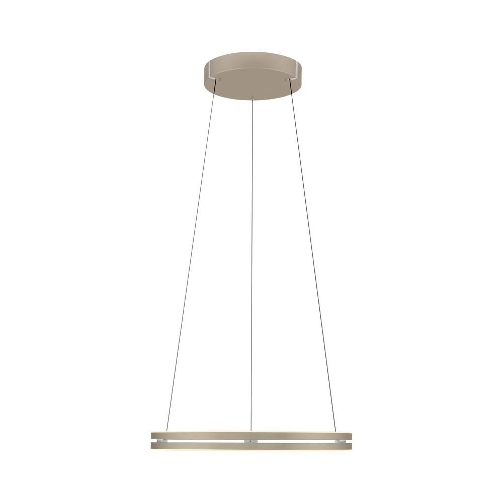 Lampe suspendue de bureau Pure E-Loop bronce - Ø 70 cm Paul Neuhaus 4012248398364