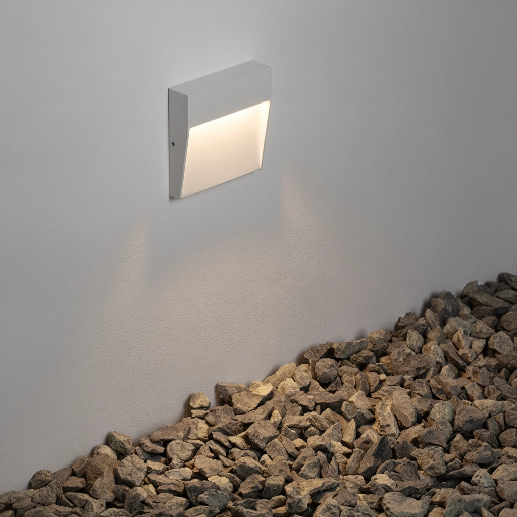 Applique murale carrée Toby Design Blanc