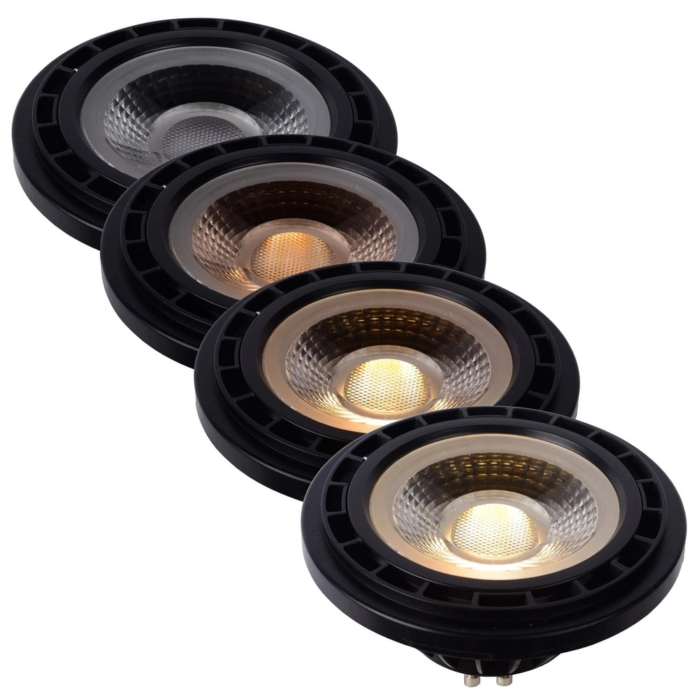 12W Led ES111 - DTW noir 2200-3000K Lucide 5411212491299