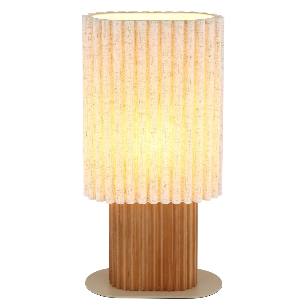 Lampe de table unique Jannie Ovale marron Globo 9007371589906