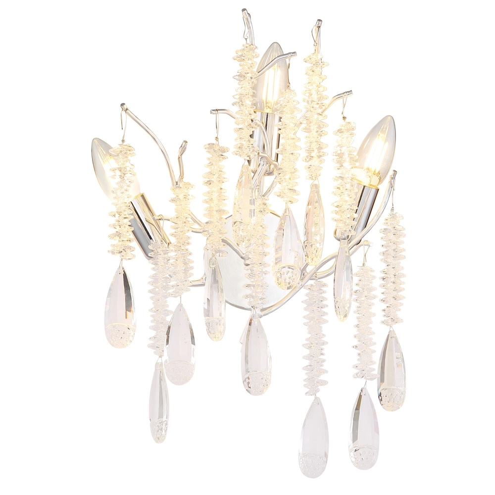 Lampe murale Kinga Gris argenté Globo 9007371573004