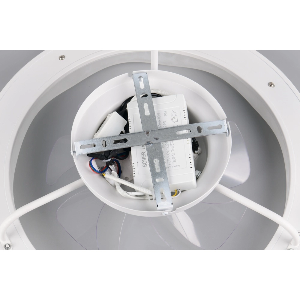 Éventail blanc Skaulo Conception Ø 50cm Trio 4017807698831