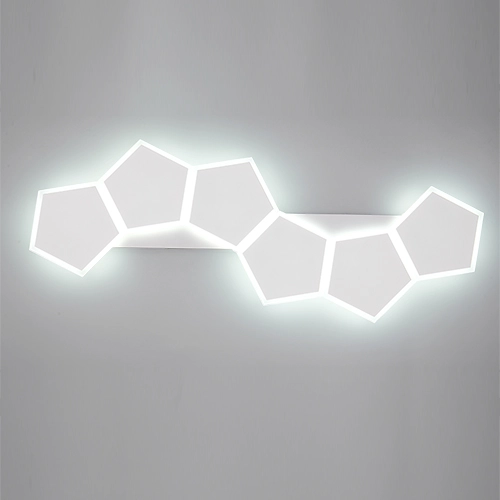 Lampe de plafond unique Zaya M blanc Trio 4017807682991
