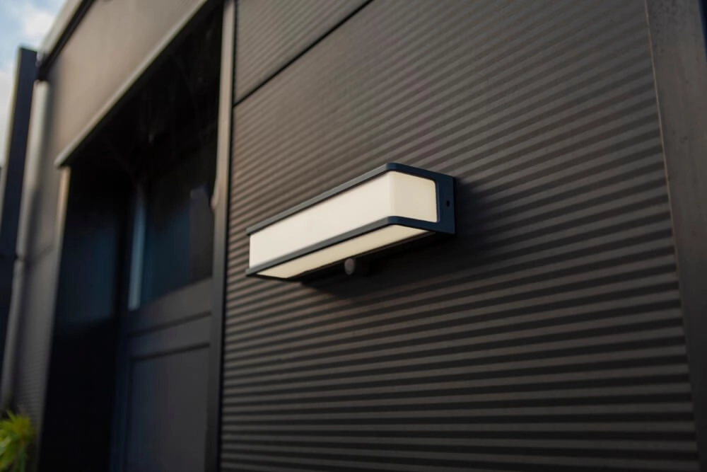 Applique design Doblo solaire rectangulaire Lutec 6939412014272