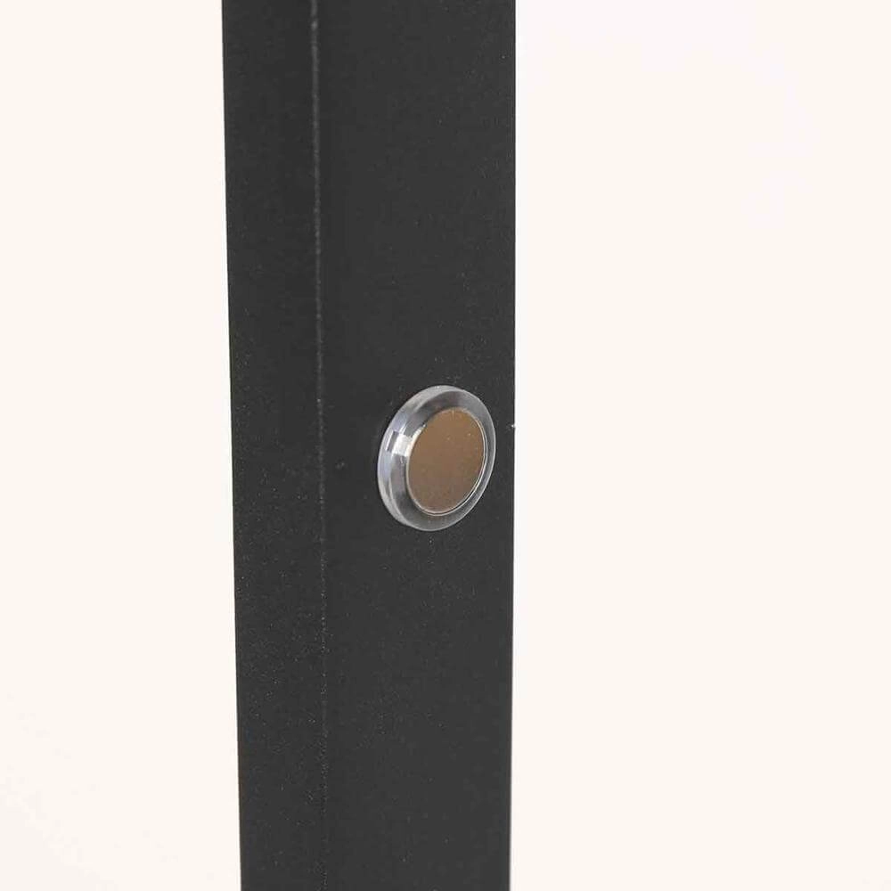 Lampadaire Ringlux noir Steinhauer 8712746176650