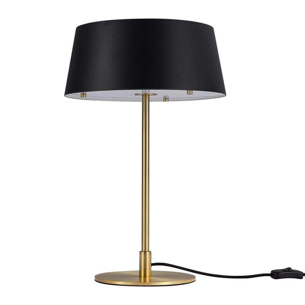Lampe de table élégante Clasi noir Ø 29cm Nordlux 5704924015946