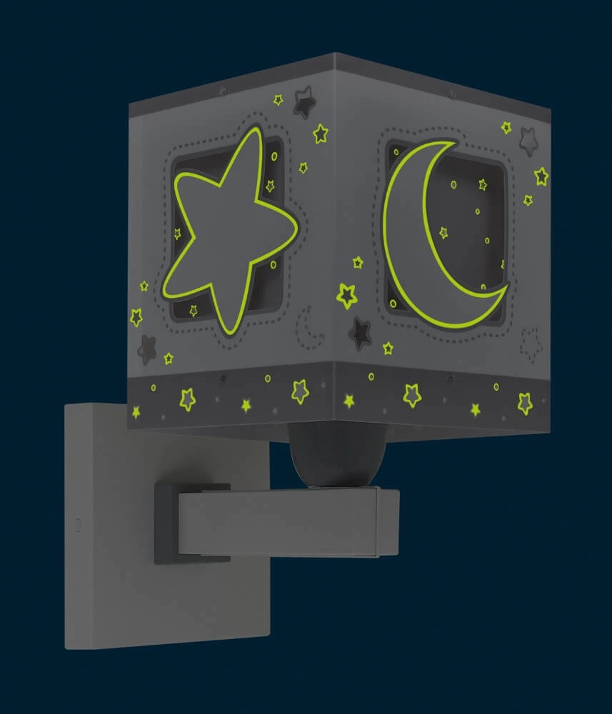 Applique grise Moonlight pour chambre d'enfant Dalber 8420406632391