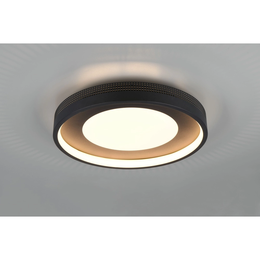 Plafonnier moderne 
Solea noir Trio 4017807660951