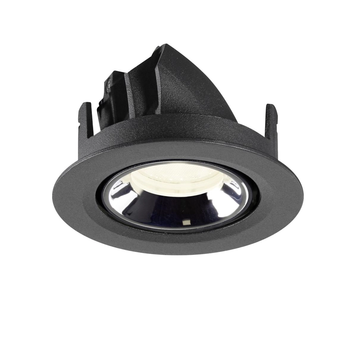 Spot encastré Numinos Gimble XS noir/chrome 4000K - 40 deg SLV 4024163306874