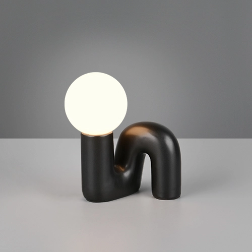 Lampe de table Quinn Noir Trio 4017807682274