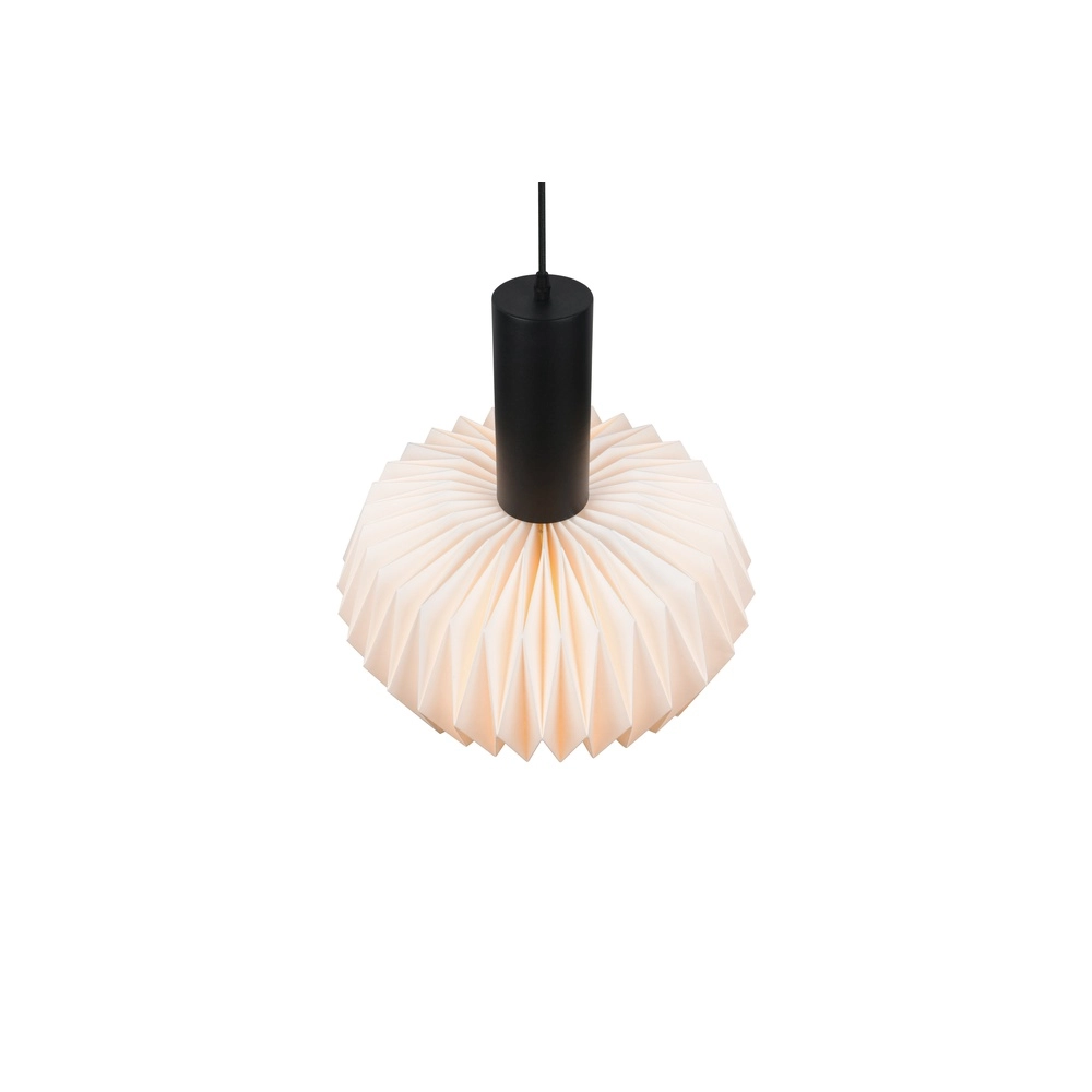 Lampe pendante moderne Larima noir et blanc Trio 4017807704754