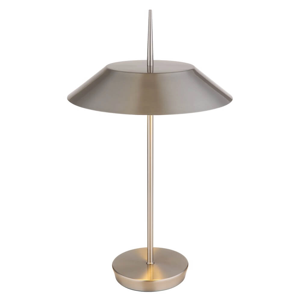 Lampe de table design Brenlor nickel