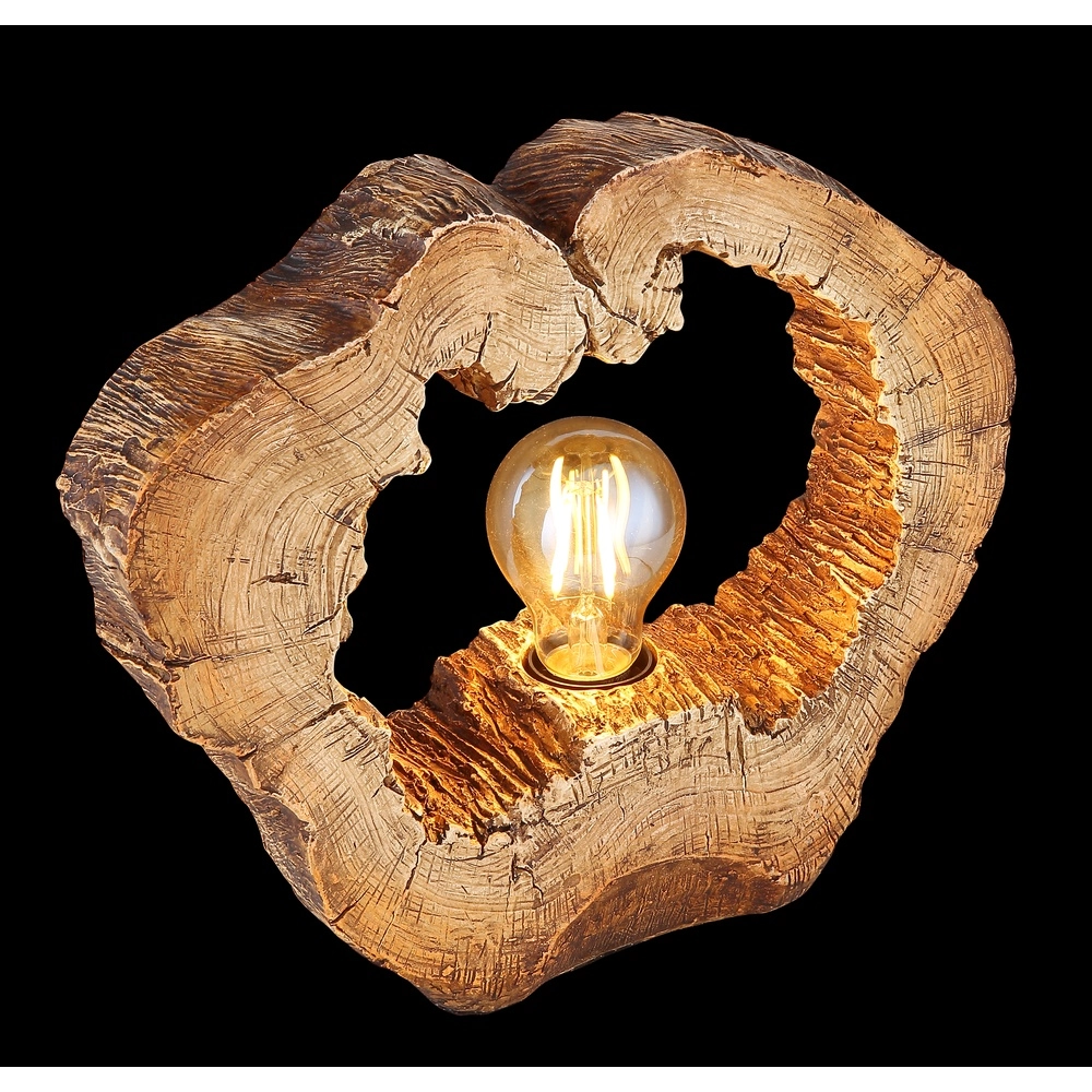 Lampe de table unique Vinzenz bois Globo 9007371426706