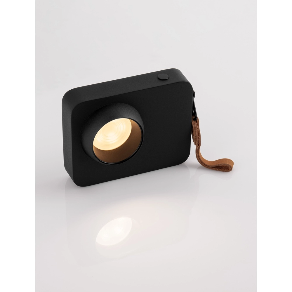 Lampe de table rechargeable Kedros noir Lampe de table rechargeable Kedros noir