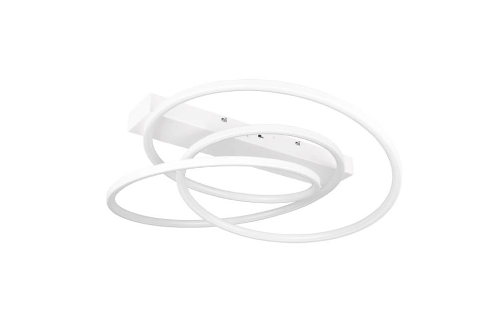 Plafonnier de chambre Darvin blanc - 65cm Trio 4017807616095