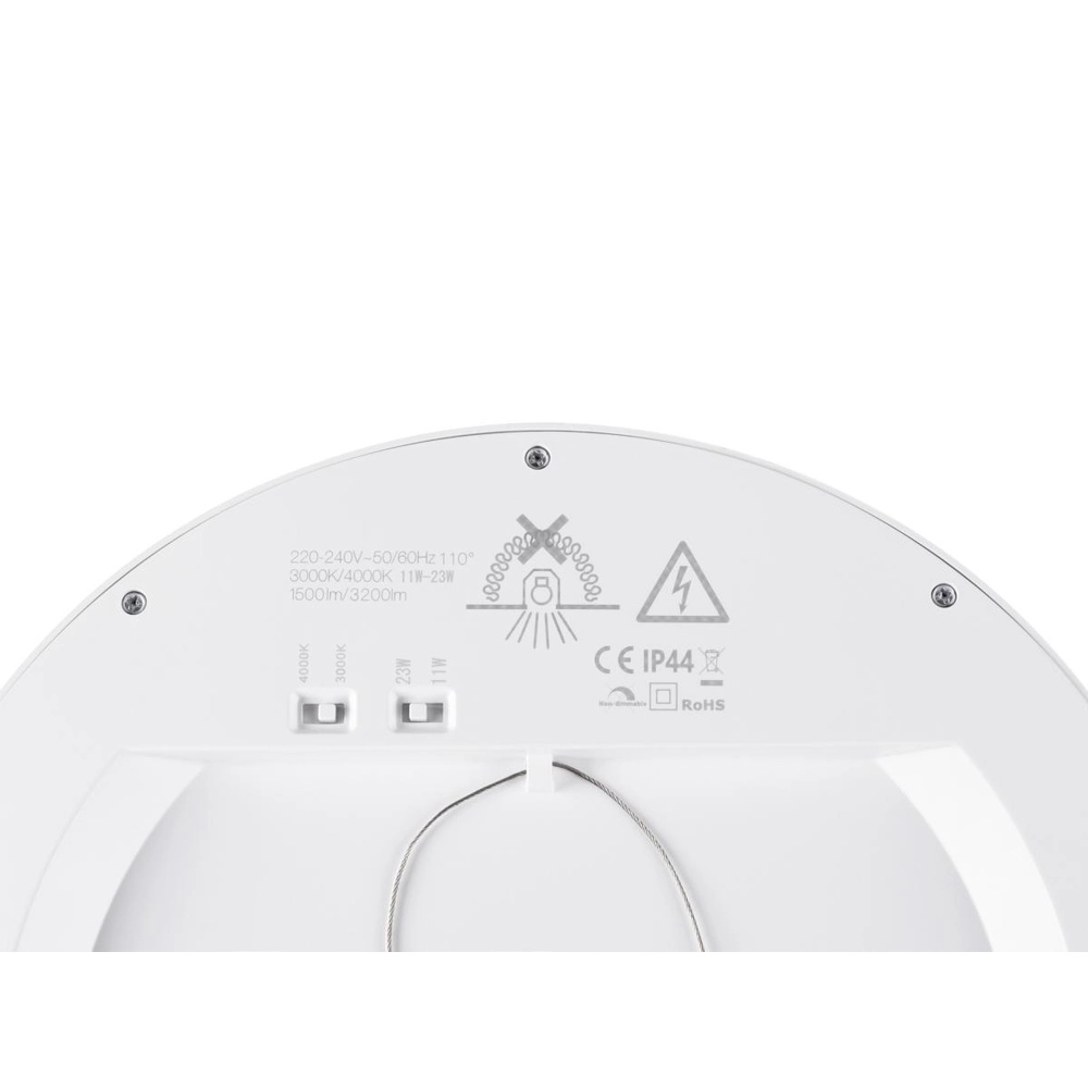 Plafonnier Vario Ø 29cm blanc SLV 4024163316262