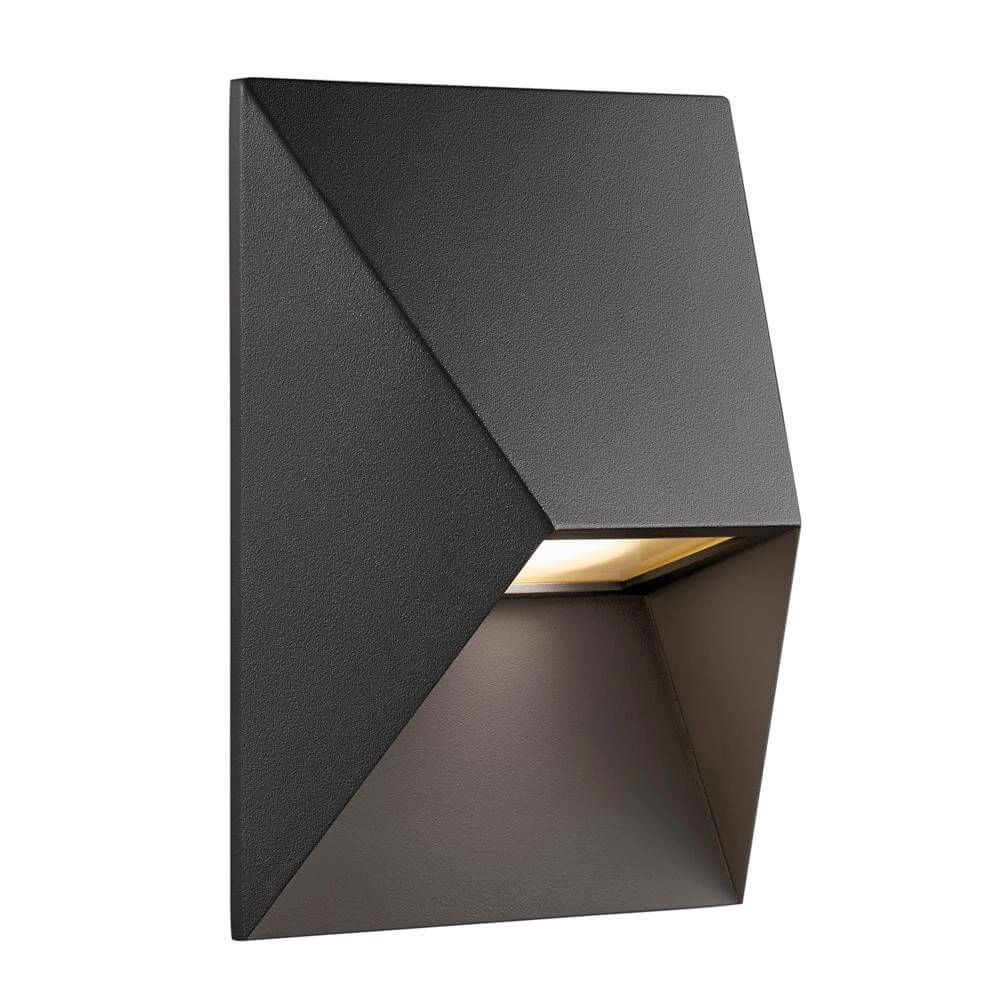 Applique murale design Pontio noir 15cm Applique murale design Pontio noir 15cm