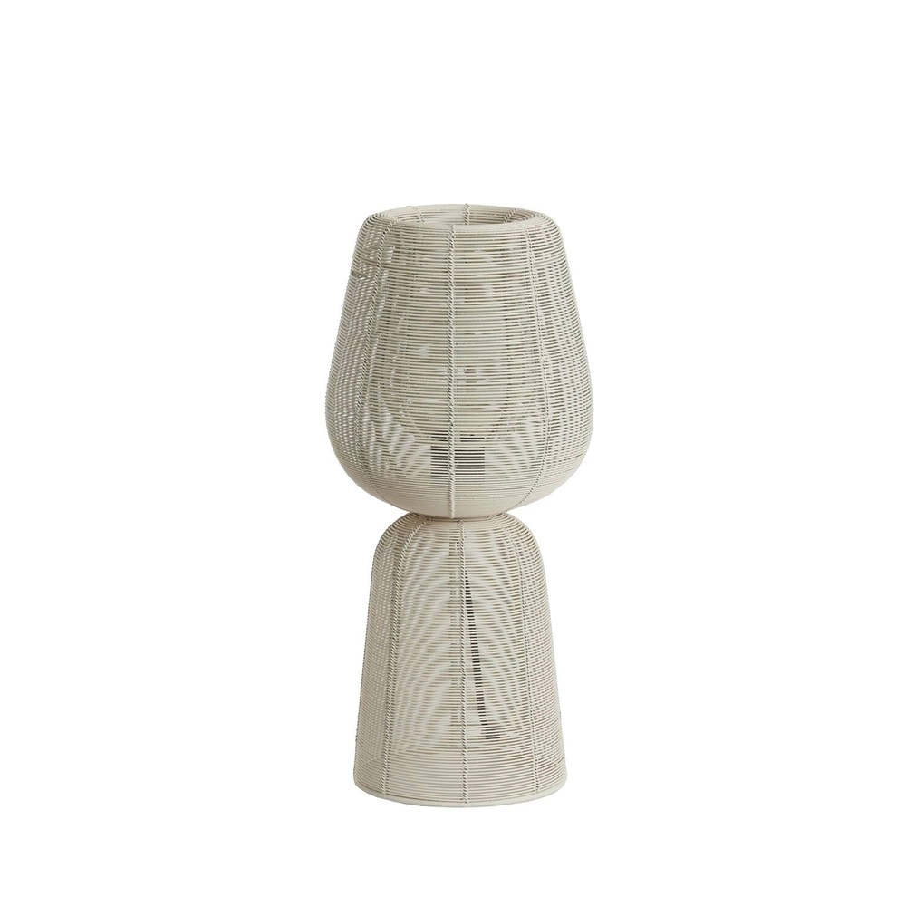 Lampe de table Aboso blanc Ø 18cm