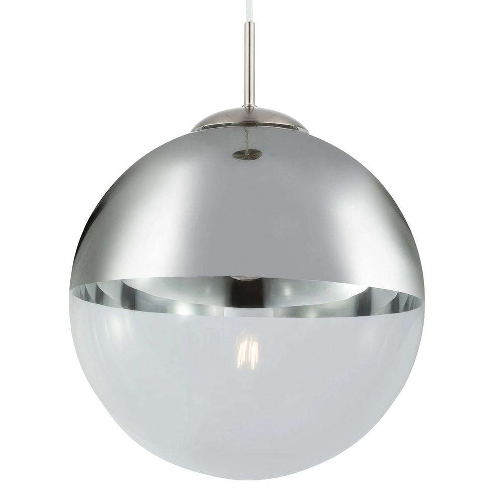 Lampe suspendue Varus nickel Ø 30cm Globo 9007371377442