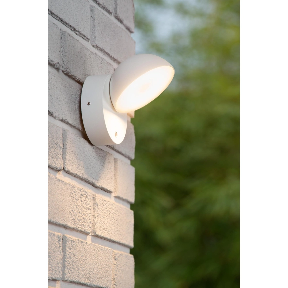 Lampe murale de conception Finn avec du capteur blanc Lucide 5411212221629