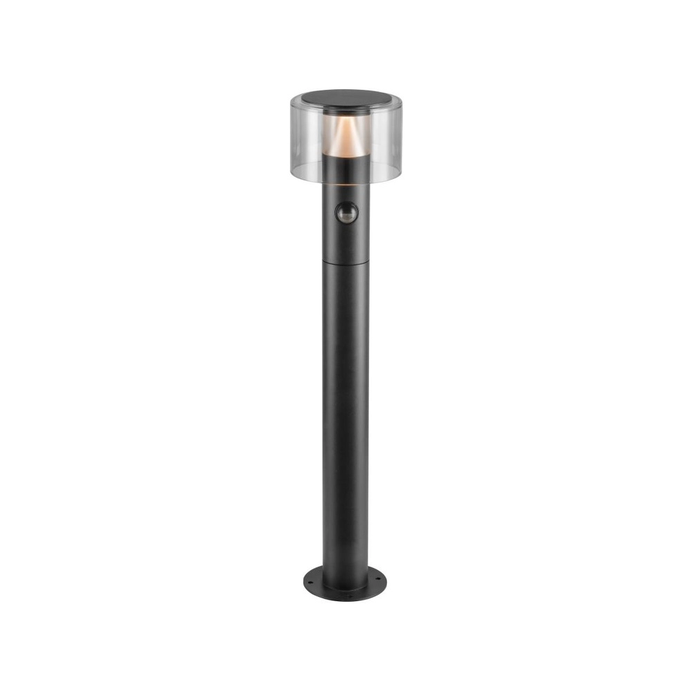 Lampe de jardin Taha 70cm noir avec capteur SLV 4024163318242