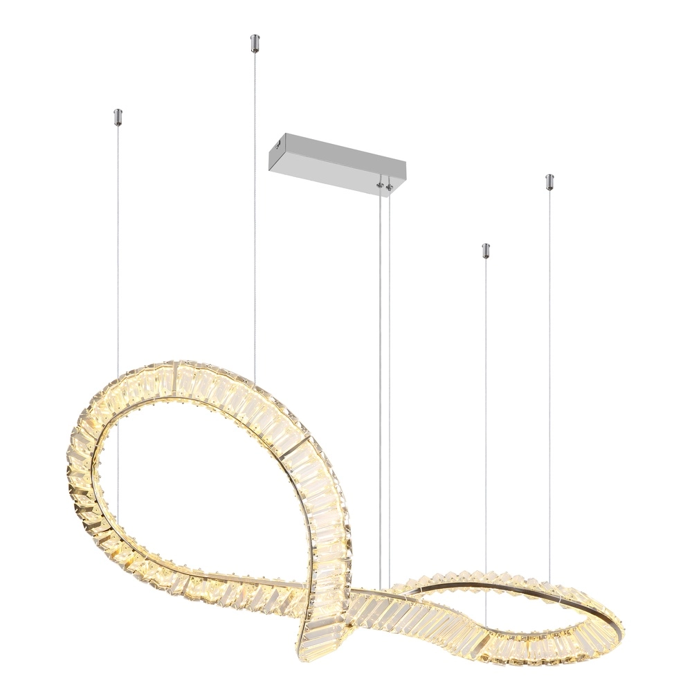 Lampe pendante de conception Neil Chrome unique Globo 9007371507412