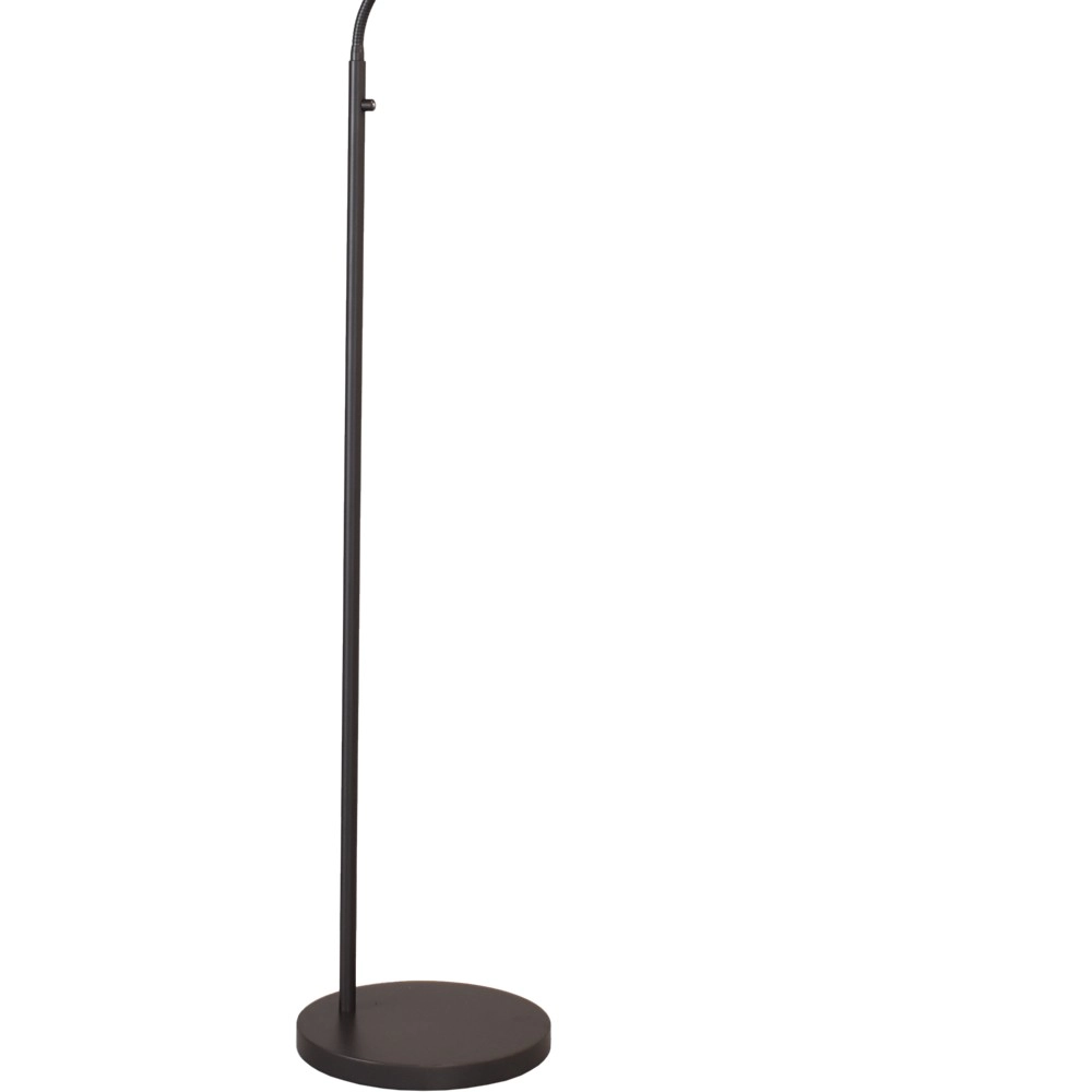 Lampe de lecture au sol Ceppo noir avec or Masterlight 8718121348001