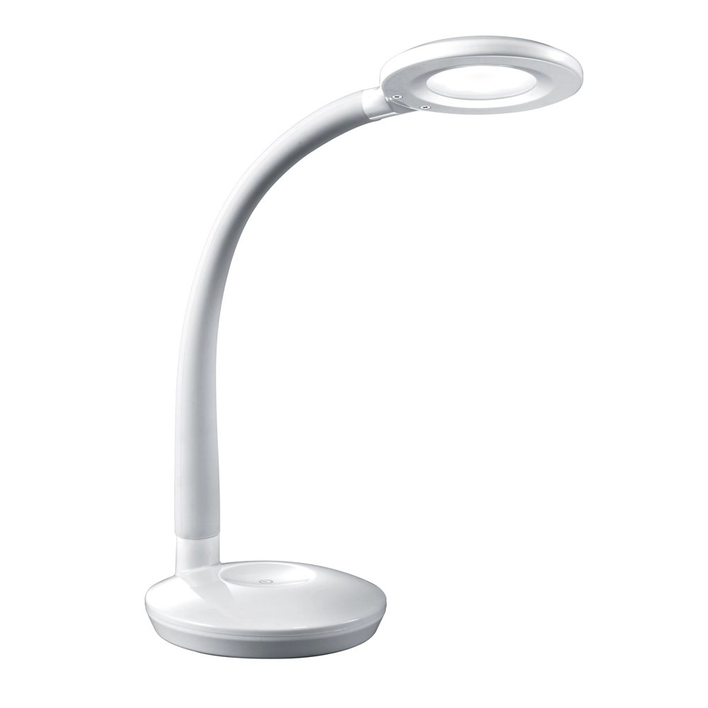 Lampe de table LED Cobra blanc
