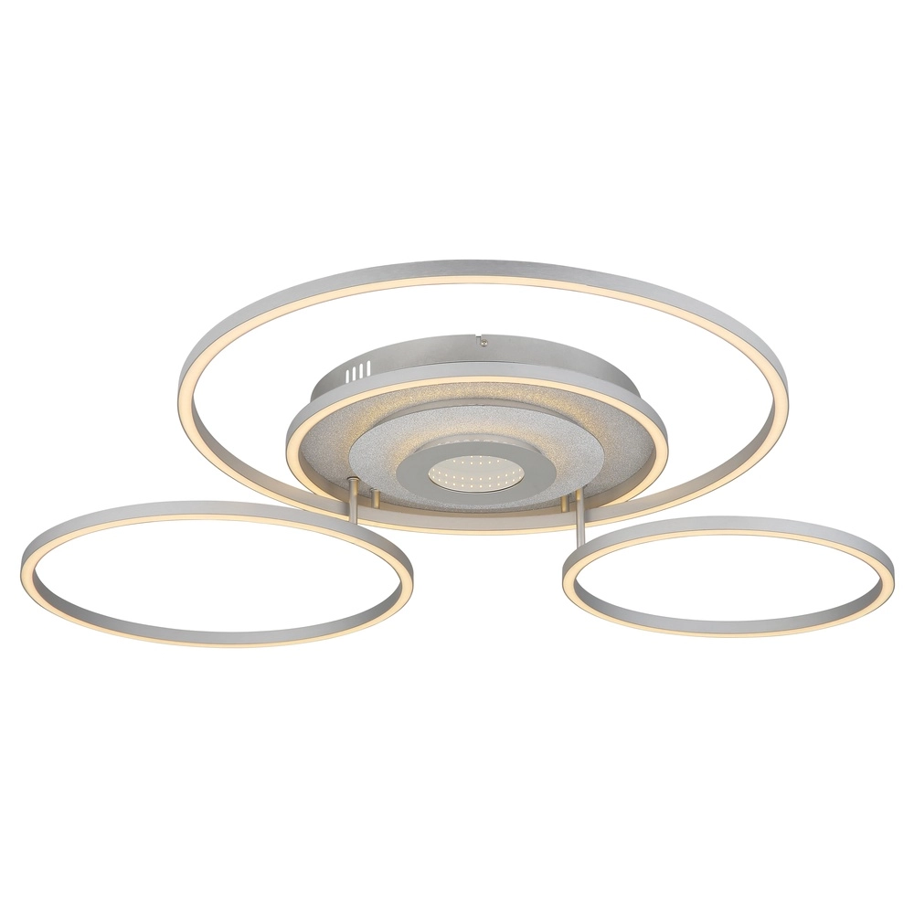 Lampe de plafond à design Miles 99,2 x 99,2 cm Globo 9007371592722