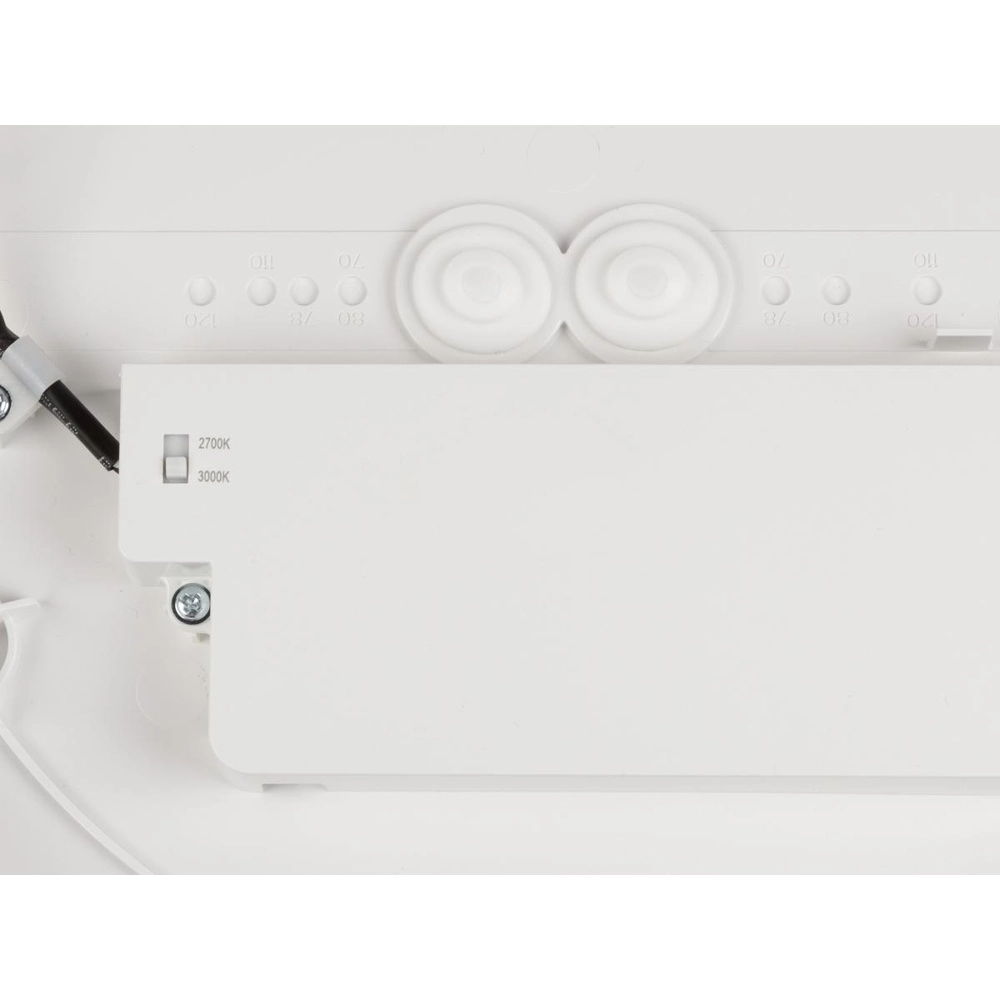 Plafonnier Decona Ø 30cm blanc - Capteur 2700K/3000K SLV 4024163302913