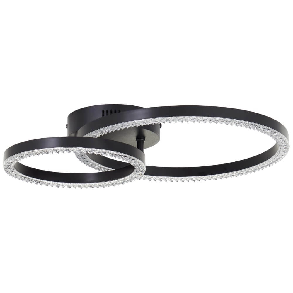 Plafonnier noir Aurelia noir Brilliant 4004353442124